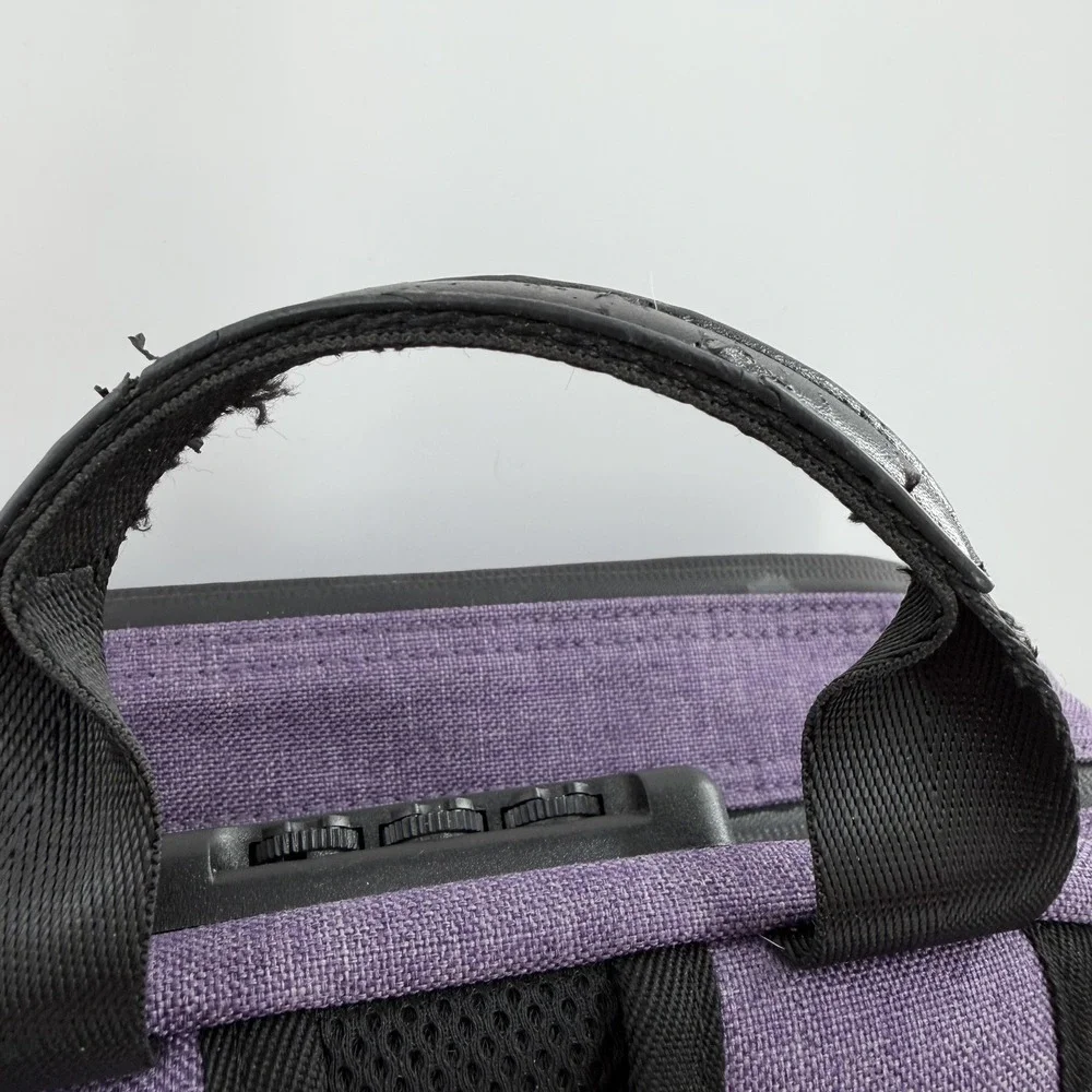 Ooze Smell Proof Carbon Lined Water Resistant Locking‎ Travel Bag Mens Daypack